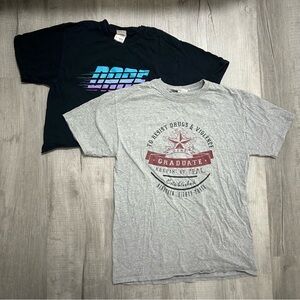 bundle of two dare t-shirts
